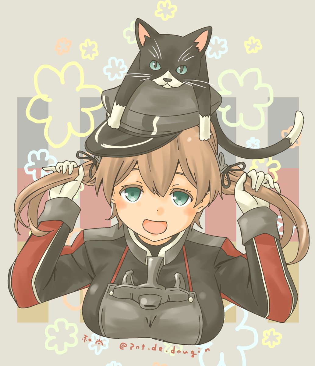 艦これ「ちゃんハピバ#艦これ 」|Pot＊deのイラスト