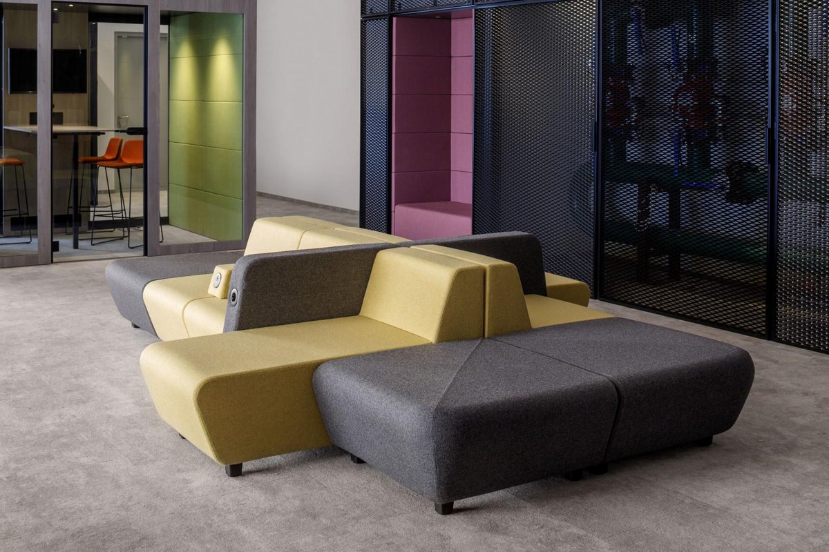 interiorsteam's tweet photo. Soft Rock is a modular lounge seating system designed to meet our changing workspace. It allows for multiple configurations to suit any space.
#officeinteriordesign #officefitout #fitoutsolutions #officefurniture #workspacedesign #softseating #narbutas
https://t.co/BcYOppgHWS https://t.co/ISpUthyU40
