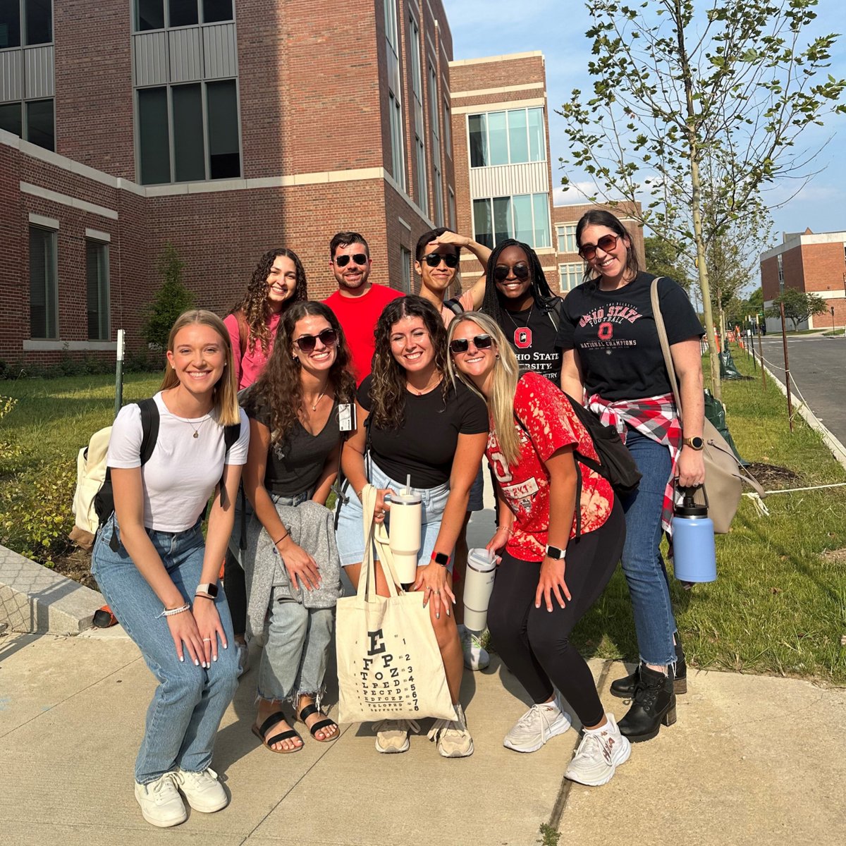 OSUOptometry's tweet image. It's your time to shine! Have a great first day ... and a wonderful year! #OSUopt #OptometrySchool #OptometryStudents