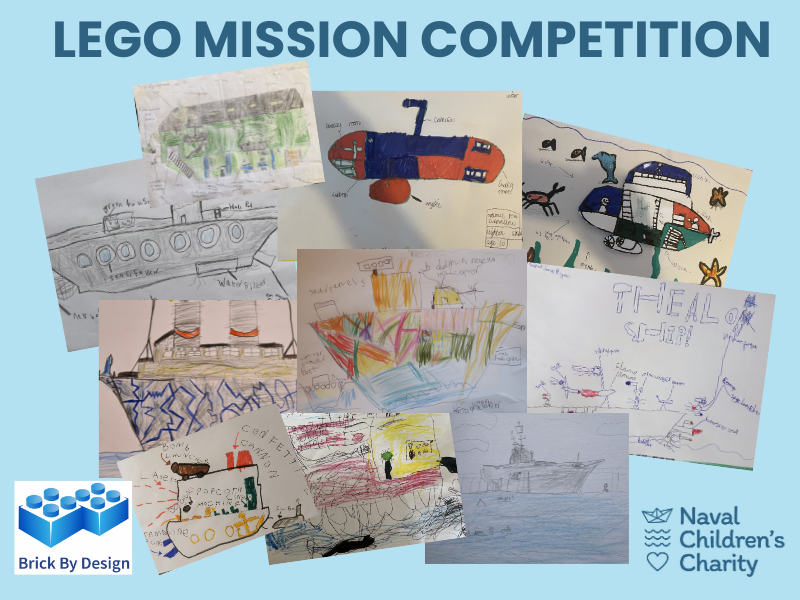IT'S YOUR LAST WEEK TO GET ENTRIES IN! Design a 'Ship of the Future' and win your design built in Lego courtesy of Brick By Design Age categories are 0-6, 7-12 and 13+ Get you entries in before Friday 1st of September!! All the details 👇 📷 navalchildrenscharity.org.uk/.../ship-of-th… Good luck!