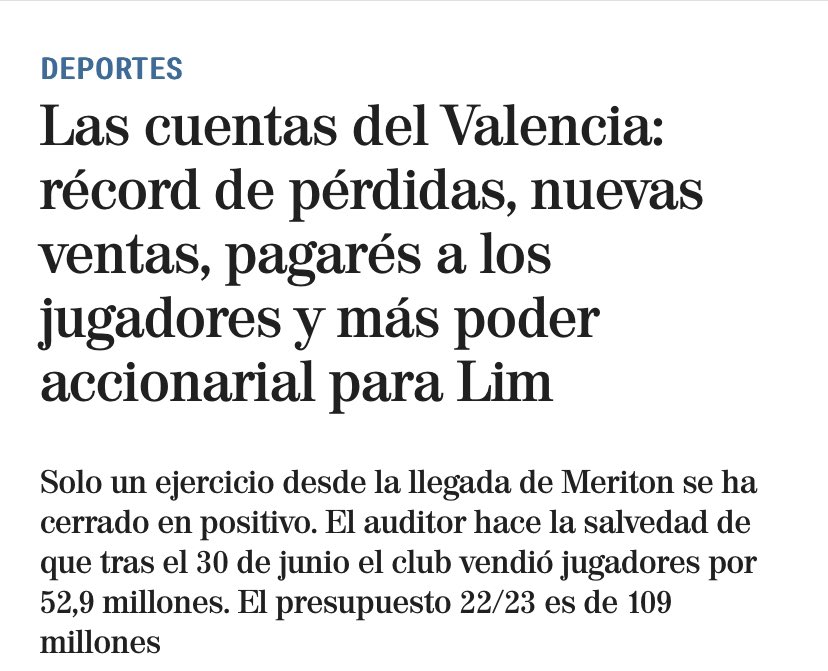 raul79's tweet photo. Puntos asumidos #MeritonCF 
1. Nou Mestalla 1919 mentiras 
2. Un negocio establecido 
3. La ruina del #VCF
4. Un club sin gestión 
5. Un club sin proyecto 
6. Un club sin estructura 
7. Un club sin futuro
8. Un club sin identidad 
9. Pérdidas multimillonarias

2014/2023 #DEPVCF https://t.co/TBnewFPExD