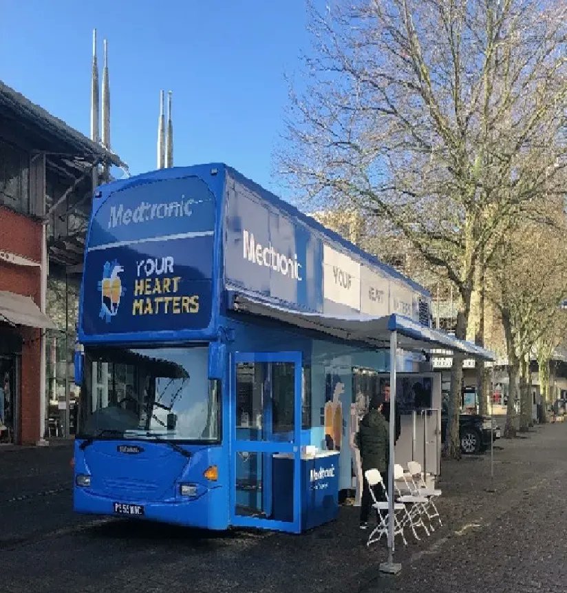The ‘Your Heart Matters’ bus is touring the country to listen to the nation’s hearts. 

The bus will be in Blackpool on Wednesday 23 August in Bickerstaff Square from 10am – 3pm.

Find out more here:buff.ly/3KRVwZI