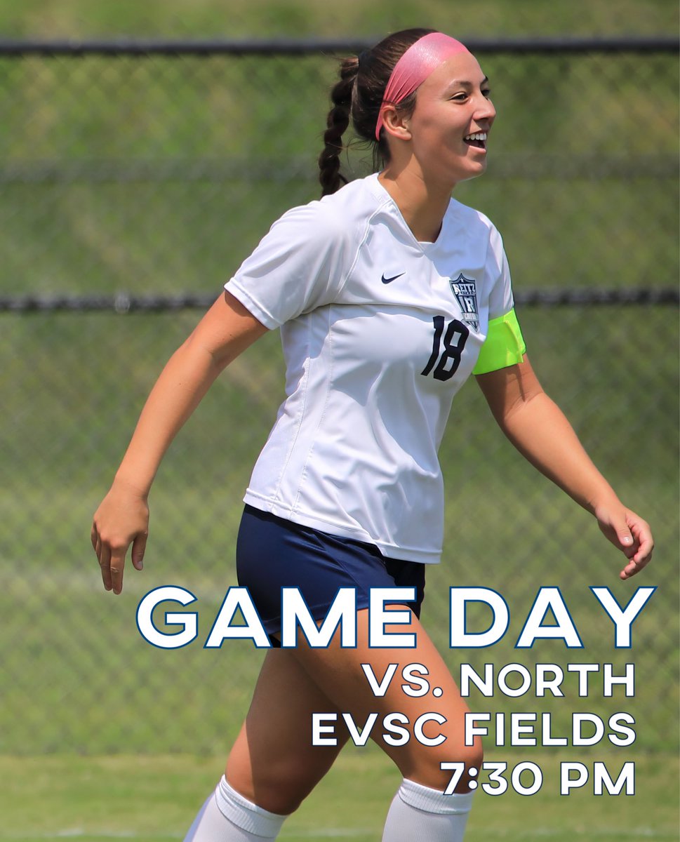 It’s our favorite day: game day! 

🆚 Evansville North
📍 EVSC Fields
⏰ 7:30 PM