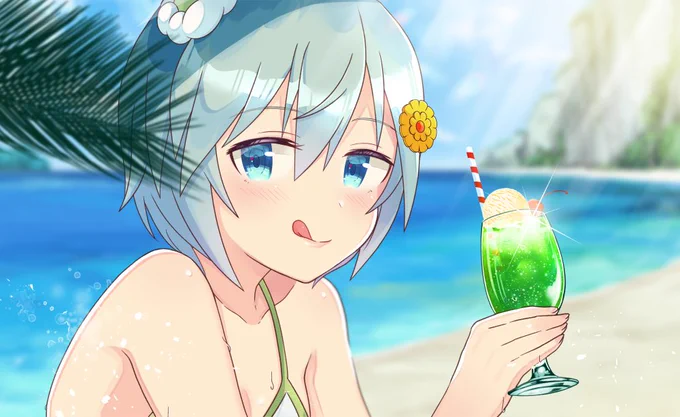 再掲水着セイちゃん #ウマ娘 
