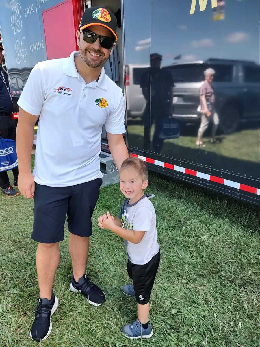 RichSharpsteen's tweet image. Thank you @JRMotorsports driver @joshberry for making my 3yr old day at @WGI