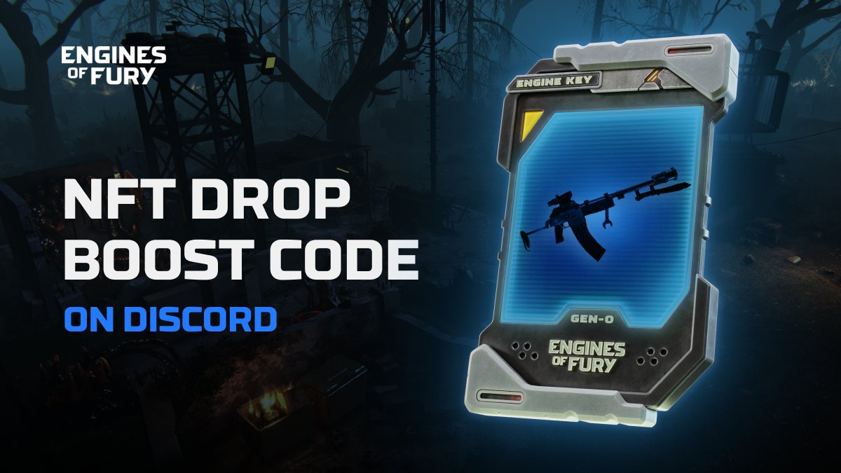 Everyone's after that VIP key #NFT, but only 250 can lock it down 👀🔑 DC community gets special boost code today 🔥, come & get it: discord.gg/eof Enter gleam to win: eof.gg/nftdrop