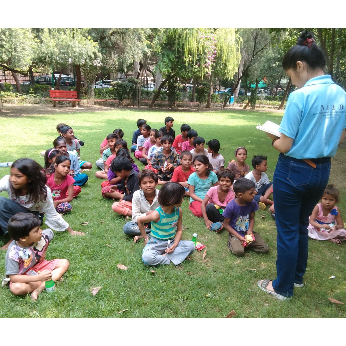 trustonneed's tweet photo. Team NEED 
Day-03 Moral Education #Never_Stop_Learning Campaign Lok vihar Pitampura Park Delhi.
#trustonneed #needcharitabletrust #foundation #ngo #education #storytime https://t.co/24uXRbz20Y