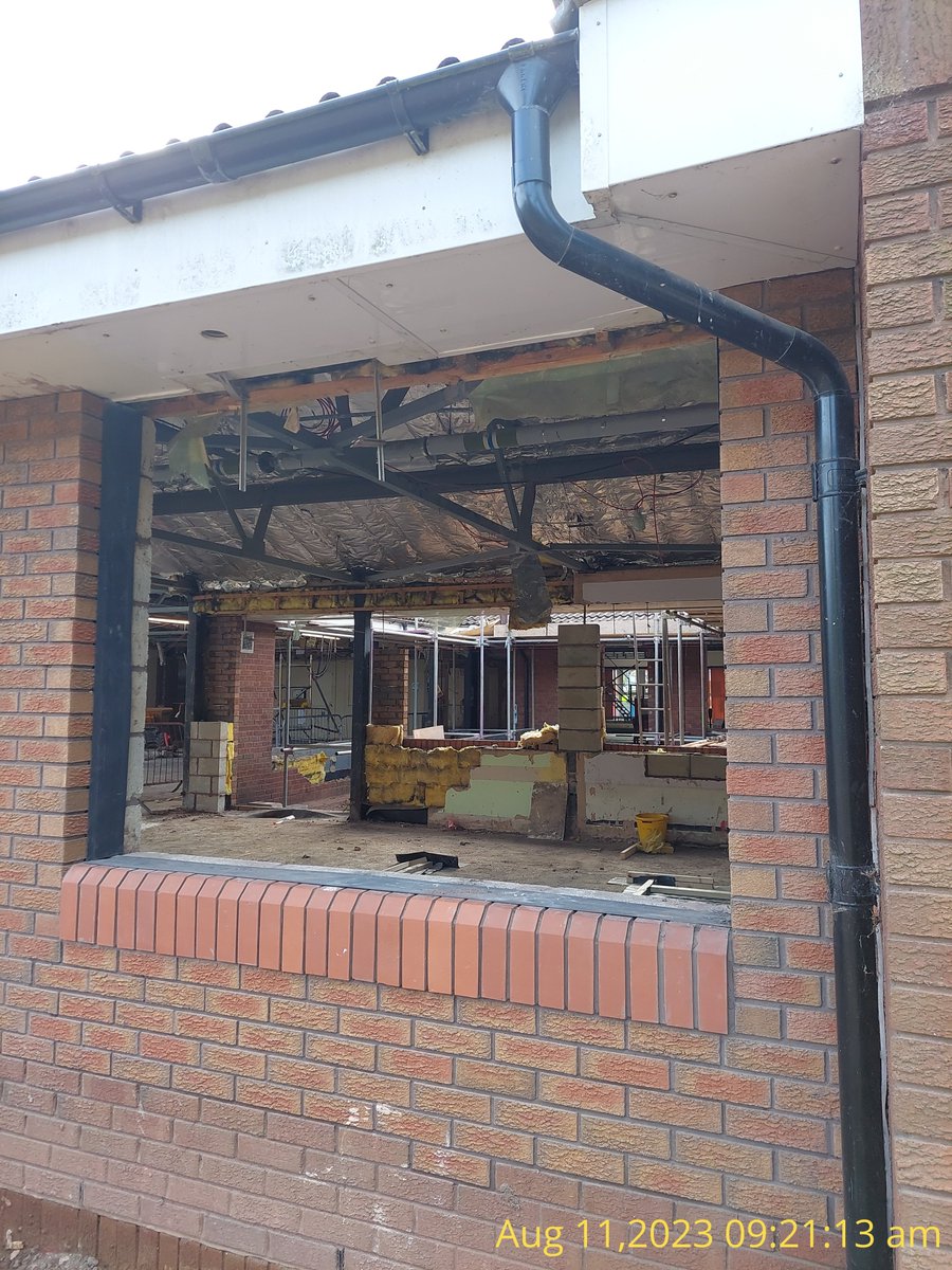 Update on works taking place at Millbrook - Ward 3 with the bedroom being set out, slab pour, window blocking up and new window opening formed.<a href="/NottsHcEandF/">NottsHcEstatesandFacilities</a>