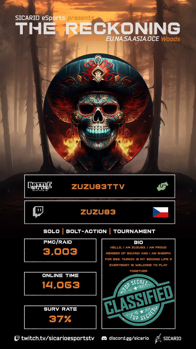 EVERYBODY IS WELCOME TO JOIN TO TOURNAMENT FROM SICARIO !!!  all informations are in this channel discord.com/channels/68597…