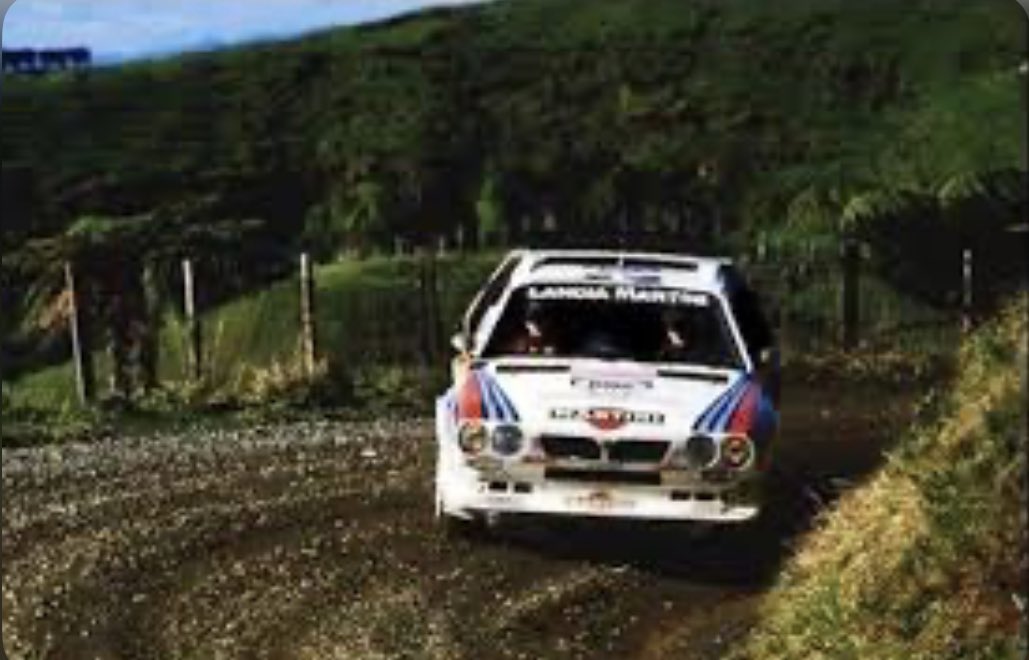 WRCPAST (@wrcpast) on Twitter photo 1986 AWA Clarion Rally of New Zealand
Car 4
Miki Biasion and Tiziano Siviero in their works Lancia Delta S4.
The crew would finish the event 3rd overall 9mins 51secs behind overall winners Kankkunen and Piironen
📸 LAT and others
<a href="/OfficialWRC/">FIA World Rally Championship</a> <a href="/RallyNewZealand/">Rally New Zealand</a> <a href="/MikiBiasion1/">Miki Biasion</a> 1986 AWA Clarion Rally of New Zealand
Car 4
Miki Biasion and Tiziano Siviero in their works Lancia Delta S4.
The crew would finish the event 3rd overall 9mins 51secs behind overall winners Kankkunen and Piironen
📸 LAT and others
<a href="/OfficialWRC/">FIA World Rally Championship</a> <a href="/RallyNewZealand/">Rally New Zealand</a> <a href="/MikiBiasion1/">Miki Biasion</a>