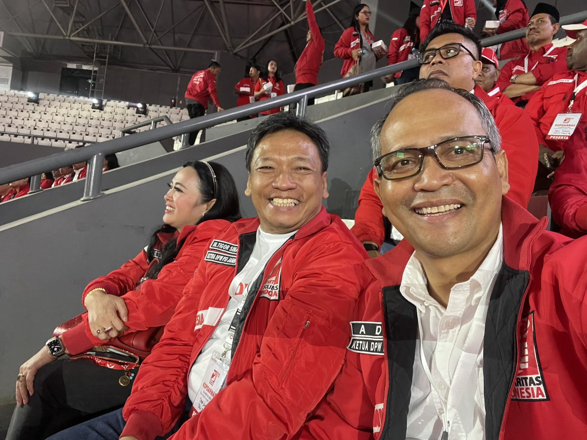 in_adisusanto's tweet photo. Kopdarnas @psi_id 2023.

#KOPDARNAS2023
#PASTIMENANGBANYAK
#SIAPMENUJUSENAYAN2024 https://t.co/DBfDyjTetz