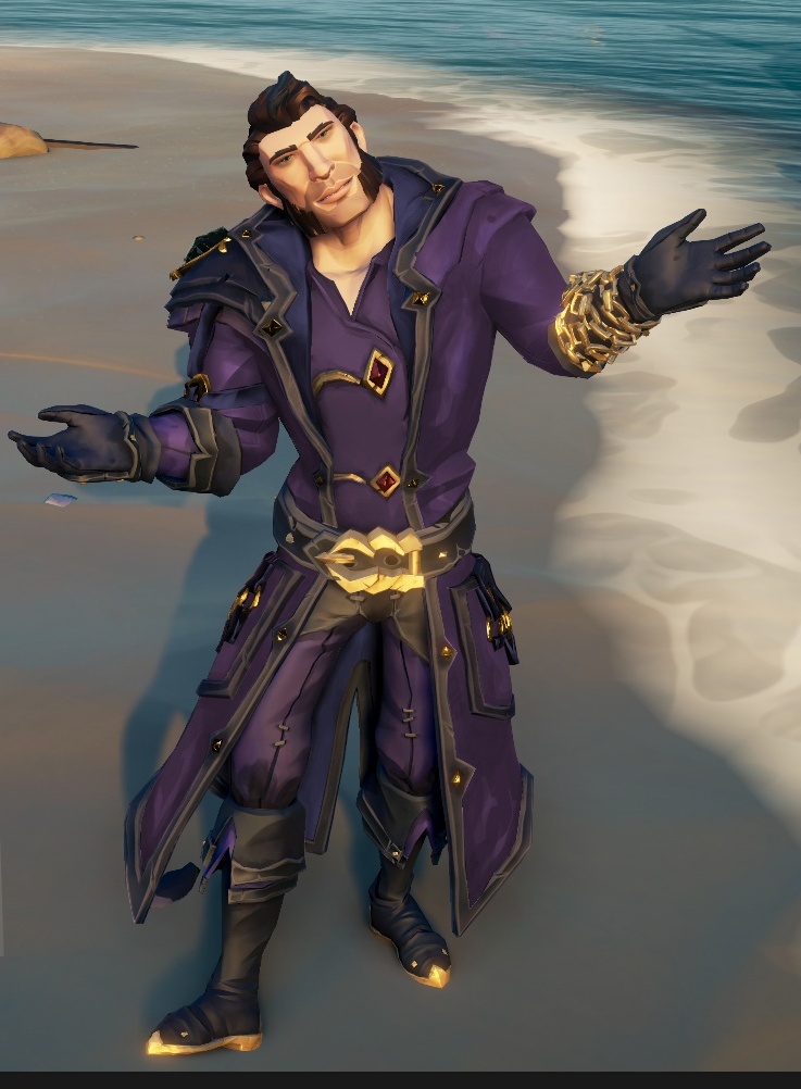 Found this among my scrapped projects - for some reason I gave up on it on the final stage (Only the purple parts were left to be redrawn)

Still, it doesn`t look that bad, so there it is.

#SeaofThieves