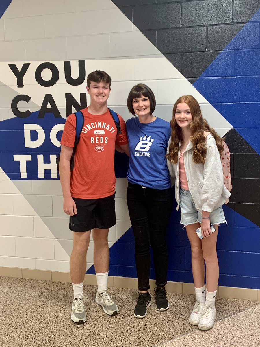 First day of 10th and 7th grades and 23rd year of teaching! #HCSD1