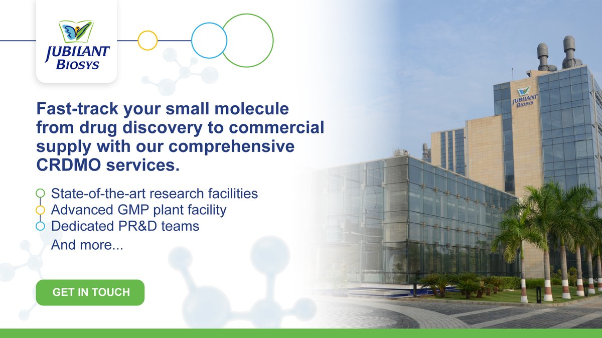 Fast-track your small molecule from drug discovery to commercial supply with our comprehensive #CRDMO services.