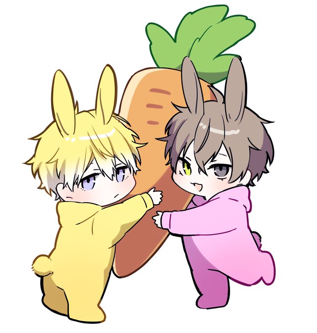 「multiple boys rabbit costume」 illustration images(Latest)