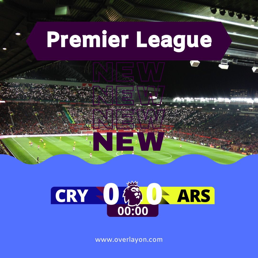 OverlayOn's tweet photo. 🚀 ¡Nuevo overlay para los fanáticos de la Premier League! 🏴⚽ Agrega el marcador a tus streamings en vivo mientras reaccionas a los emocionantes partidos. ¡Mantén a tus espectadores informados sobre el resultado y el tiempo del juego! 🎮📺 #OverlayOn #PremierLeague #Streaming https://t.co/yCytpMobA9