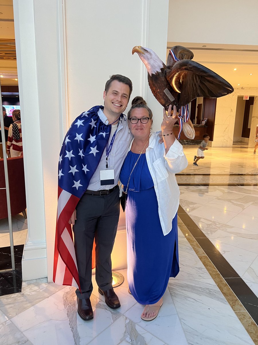 Did you catch Kyle and Deborah soaring 😉 last night at the <a href="/InnsenaG2M/">Innsena</a> reception? If not, there's still plenty of time to catch them at remaining #Civitas2023 conference. What session are you looking forward to the most?
