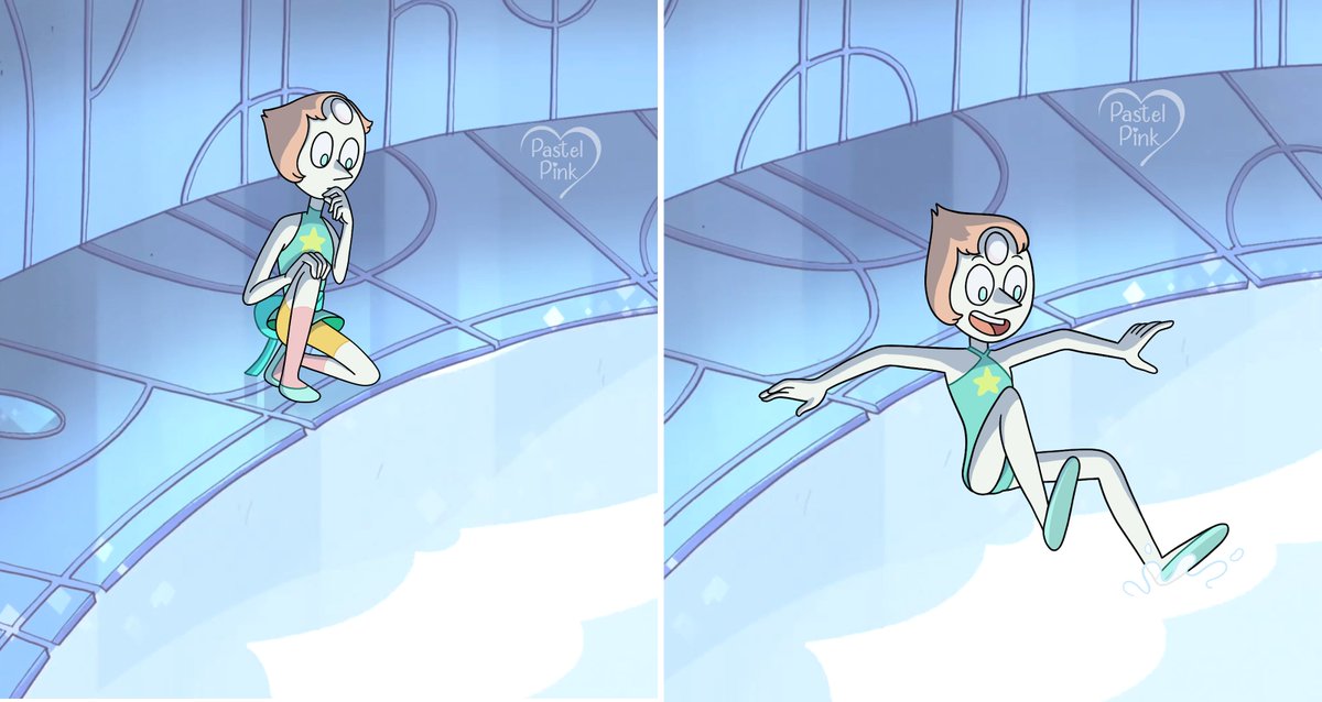 So this is what Pearl liked to do secretly in her room? Go figure! 😂 #Stevenuniverse #Stevenuniversefanart #Pearl