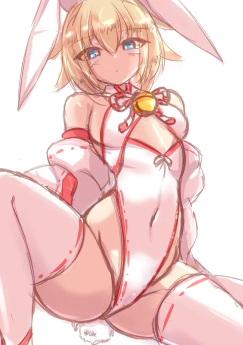 バニーの日が終わってたのでバニーをラクガキ。 