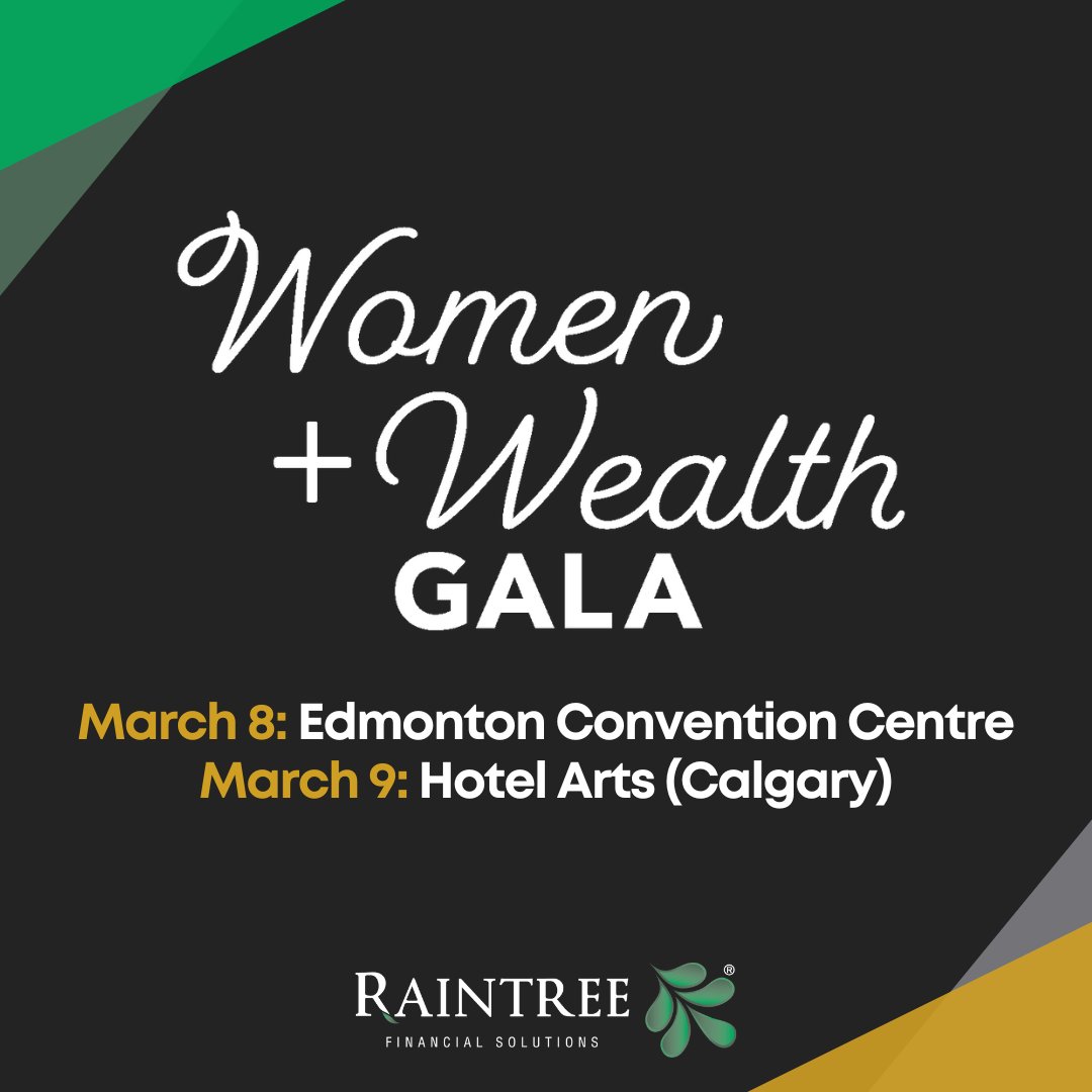 Di you know that we champion the annual #InternationalWomensDay Women + Wealth Galas?

The #WWGala2024 is taking place in Edmonton on March 8, and Calgary on March 9. 🙌 Details coming soon! 🌿