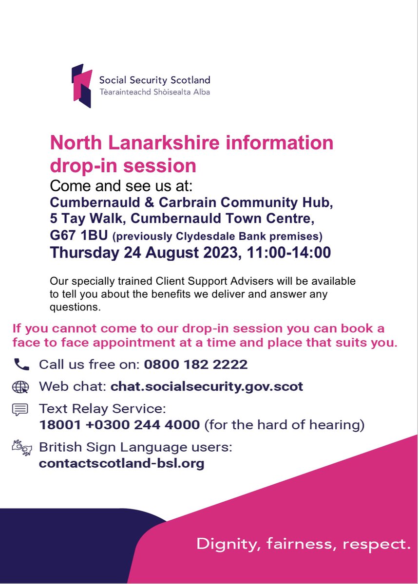 Cumbernauld & Carbrain Community Hub tweet media