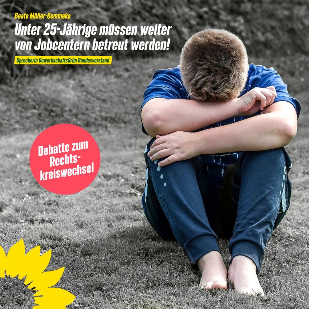 Pläne🧭von <a href="/hubertus_heil/">Hubertus Heil</a> &amp; <a href="/c_lindner/">Christian Lindner</a> Zuständigkeit für unter 25-Jährige von Jobcentern ↔️ auf Bundesagentur für Arbeit zu übertragen , stoßen auf Ablehnung 🫤 👎 der Sozialpolitiker*innen von <a href="/GrueneBundestag/">Grüne im Bundestag 🇪🇺🏳️‍🌈</a> &amp; <a href="/GewerkschaftGRN/">GewerkschaftsGrün 💚🏳️‍🌈🌻</a>

gewerkschaftsgruen.de/?p=4936