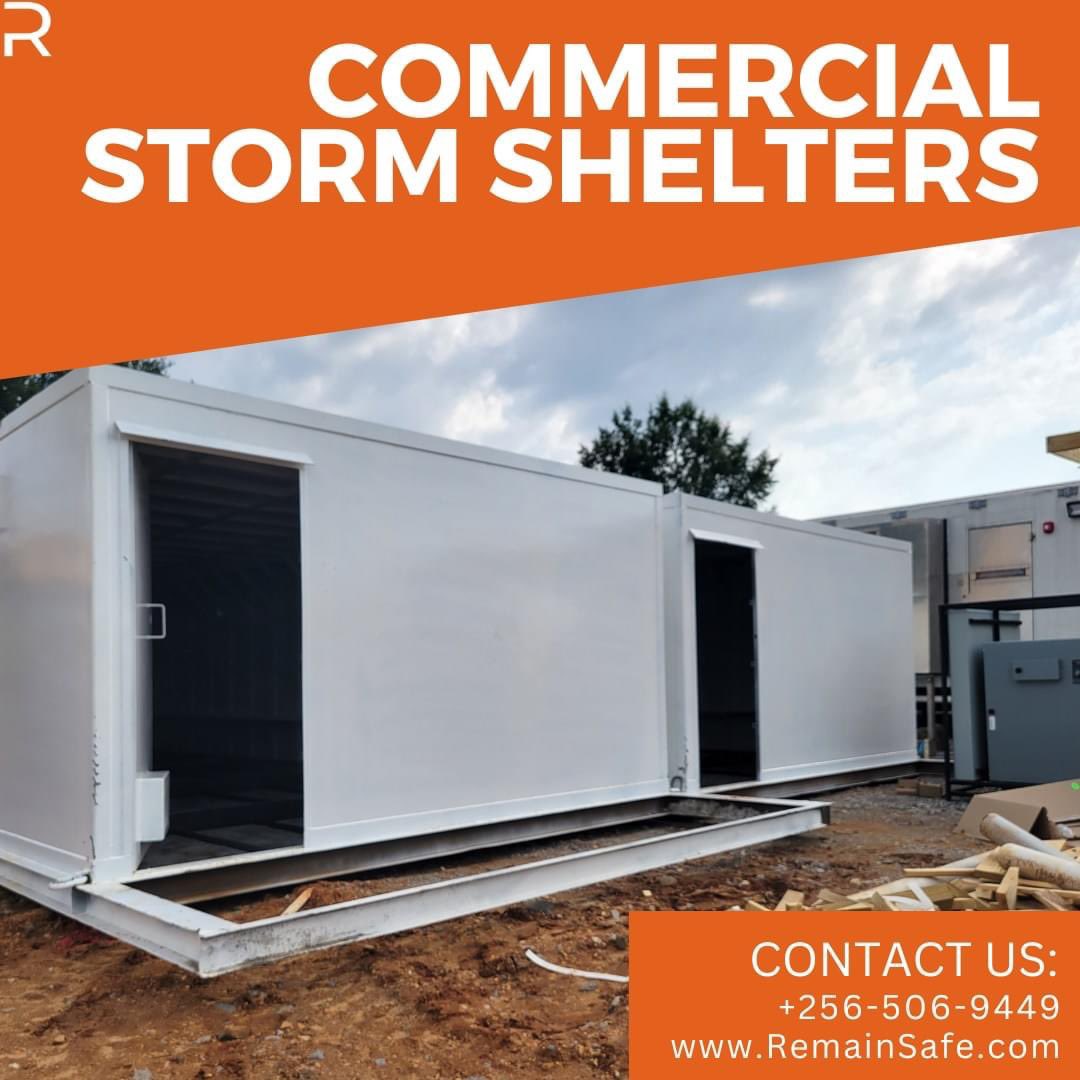 RemainsafeL's tweet photo. Don't let storms disrupt your operations. RemainSafe Commercial Shelters provide a secure haven, ensuring your business stays on track even when the weather turns fierce.

Learn more about RemainSafe Storm Shelters today by visiting https://t.co/iaPx4M9SPr.

#tornadoshelter https://t.co/hZr49bH2Bc