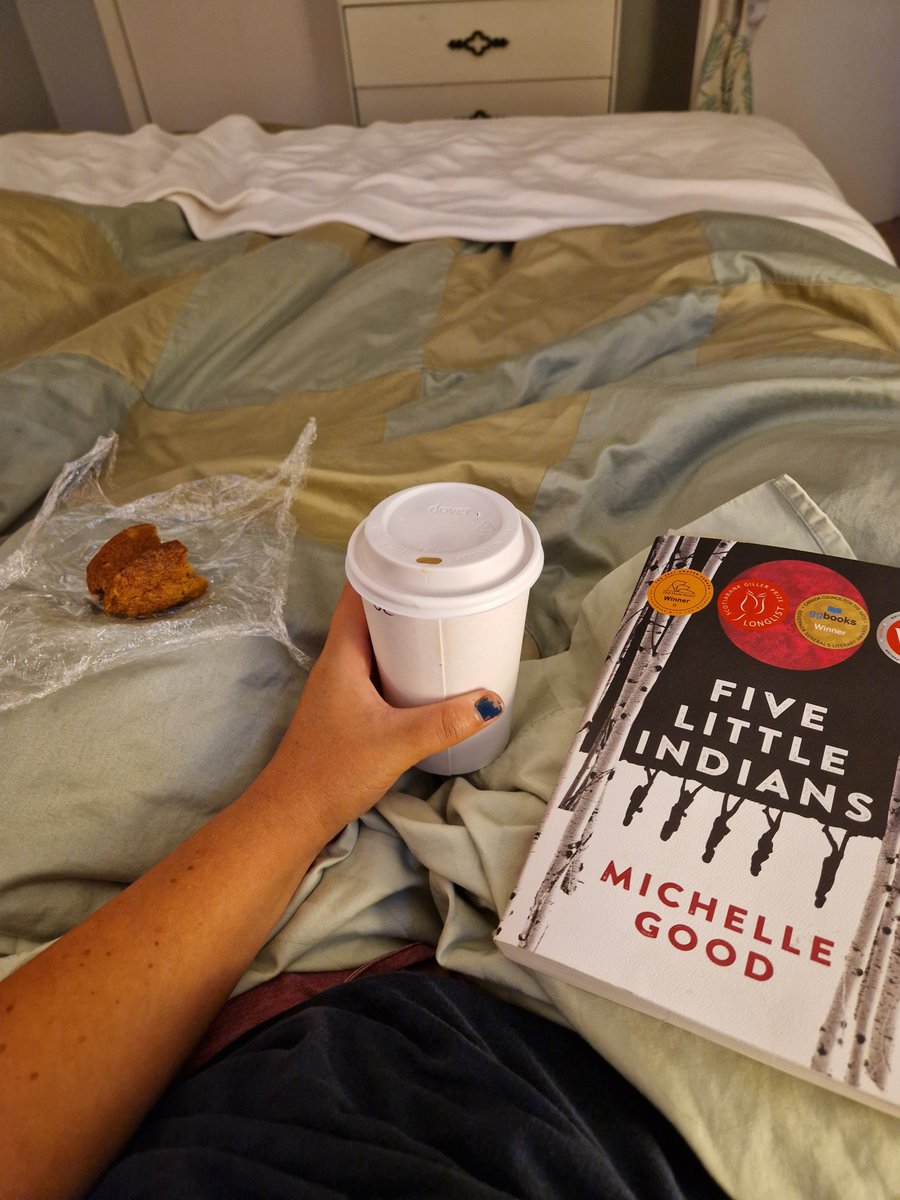 (Photo from a few weeks ago!)

I've just finished this book. I would highly recommend reading it. 

Moving to Canada, I really wanted to learn more about Indigenous culture, even the harder stuff. This is just a start, but boy, how powerful!