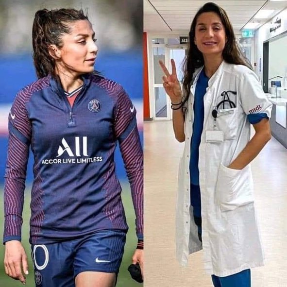 Nadia Nadim è nata in Afghanistan. Suo padre è stato ucciso dai talebani quando lei aveva 11 anni e la sua famiglia è fuggita in Danimarca sul retro di un camion.
Nadia avrebbe potuto incolpare la vita per il suo destino crudele, ma invece ha deciso di spingersi oltre ed è ora