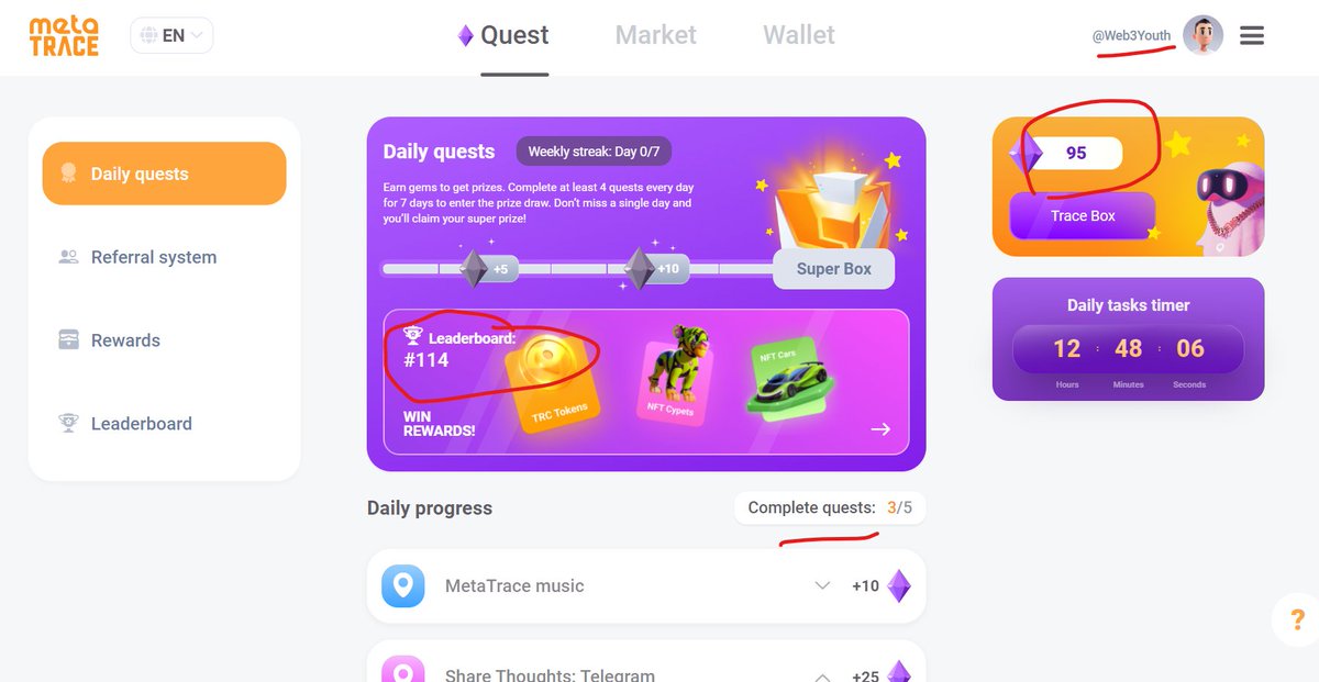 web3_player's tweet photo. β€οΈ Lfg Guys #MetaTrace #MetaTraceQuest
0x9af95166A58D3402c8c82A9156A77dB99fdADA5
A In the realm of code and digital dreams, MetaTrace emerges, or so it seems. A crypto world where NFTs unite, In the metaverse, it takes its flight. https://t.co/1Bp3Ip2K9T