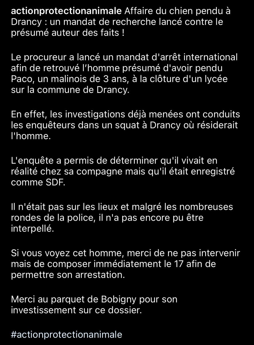 AcChauvancy's tweet photo. L’individu est activement recherché. L’enquête est toujours en cours ! @ActionAnimale https://t.co/6B56ZEELzn