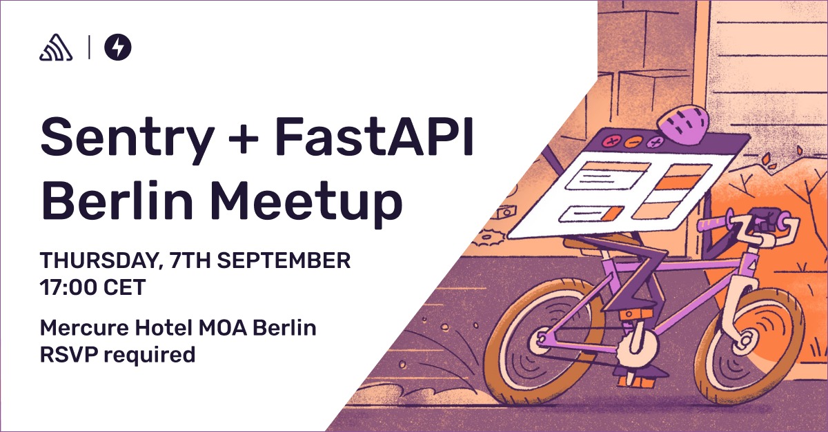 First-ever FastAPI event, in Berlin! 🎉 Hear from (and mingle with): @tiangolo - creator of FastAPI 🚀 @mitsuhiko - creator of Flask 🍾 @samuel_colvin - creator of Pydantic 📐 @marcelotryle - maintainer of Uvicorn, Starlette 🚄 Thanks to @getsentry 🎁 sentry.io/resources/fast…