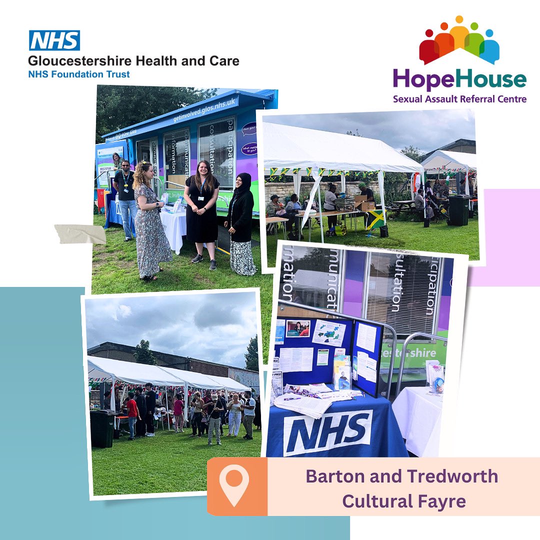 This weekend we attended the Barton and Tredworth Cultural Fayre. It was a lovely day, we enjoyed attending alongside the NHS Information Bus.