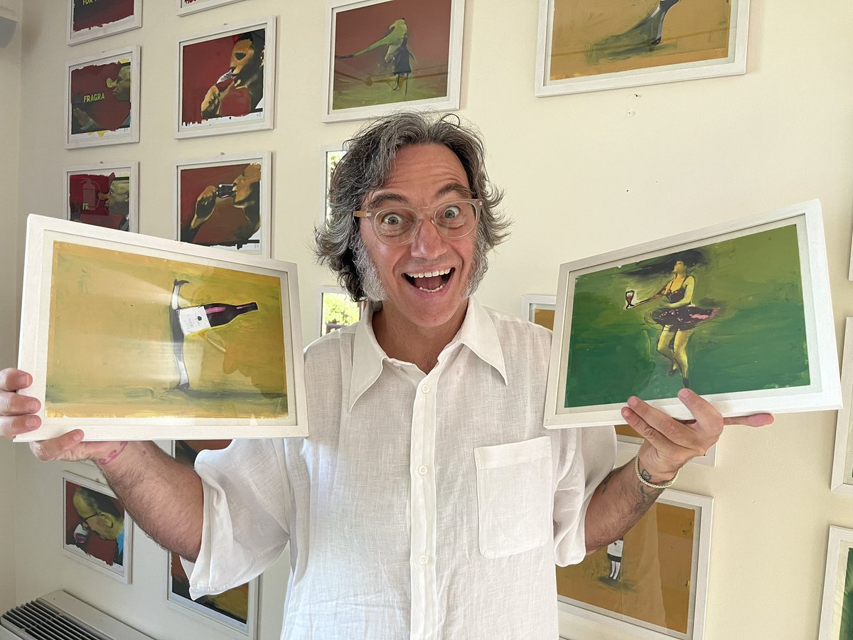 WineNewsIt's tweet photo. Raccontare il #vino e le sue #emozioni con il #linguaggio dell’#arte: #Salcheto e #GianluigiToccafondo. La cantina di #MicheleManelli, riferimento del territorio di #Montepulciano, insieme ad uno dei più grandi #illustratori e #animatori dei nostri tempi, https://t.co/O1hqstIE80 https://t.co/RrlFvpwwKo