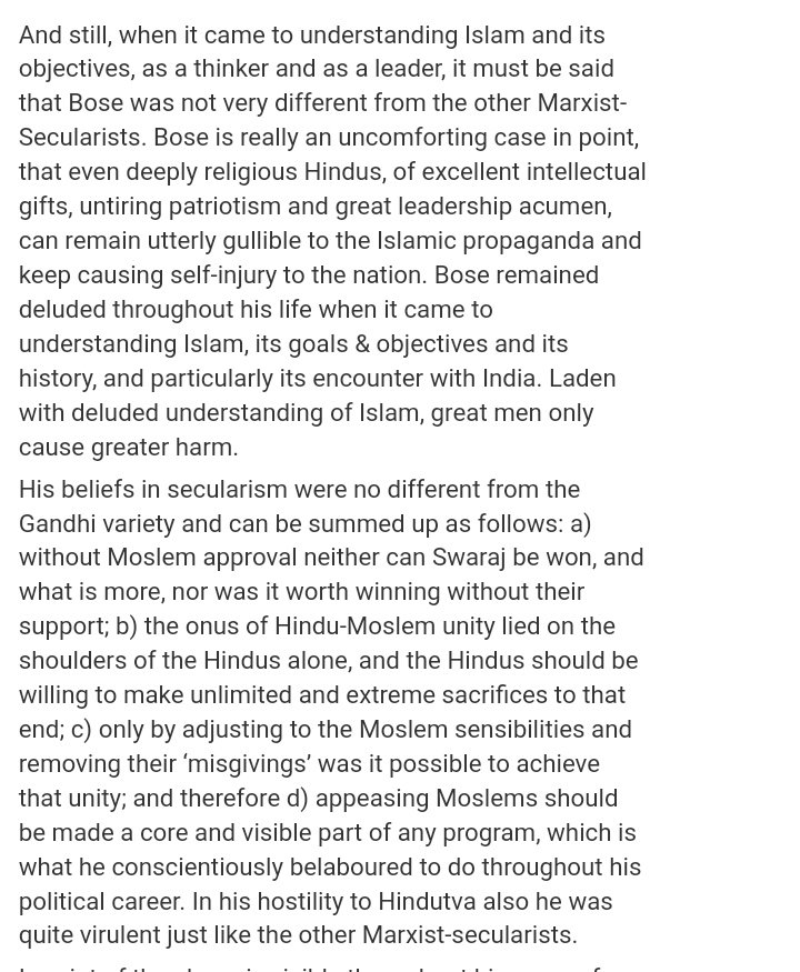 N09434002's tweet photo. #Claim2:- Netaji didn't understand Islam fundamentalism and other below mentioned points https://t.co/OtRSxtFaUr