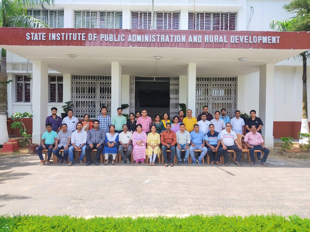 SIPARD1's tweet photo. The Institute conducted training course on Right to Information Act 2005 for officials of different departments. This course is sponsored by Department of Personnel and Training, Govt. of India.
#RTI https://t.co/4NZEnzvBGq