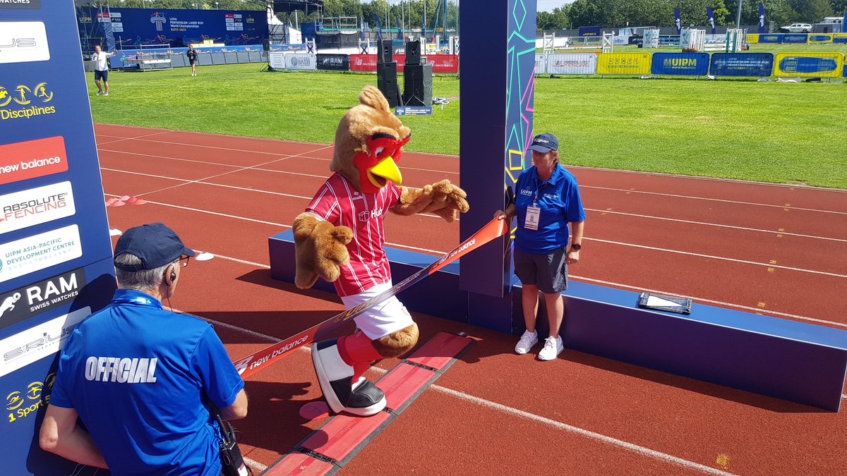FizzsMum's tweet photo. First finishers across the line @pentathlongb #mpwch https://t.co/EJSkCCf6Gg