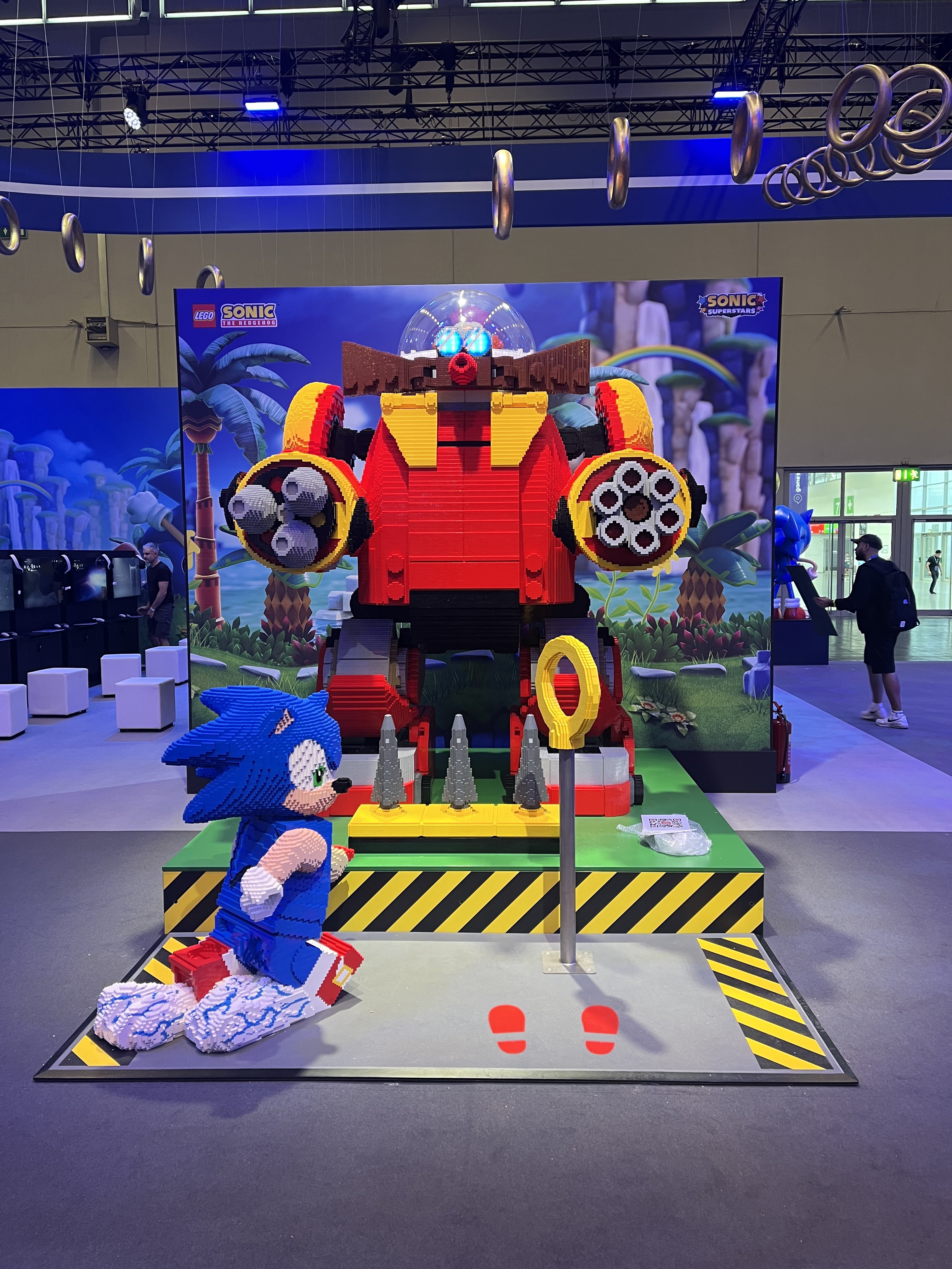 Random: Giant LEGO Death Egg Robot Delights At Sonic Superstars Gamescom  Booth