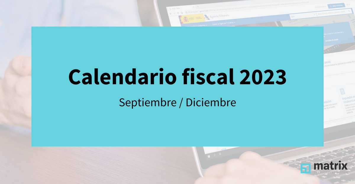 DifsAutoForm's tweet photo. En la newsletter de este mes queremos hablarte del #CalendarioFiscal de lo que queda de este 2023. En este artículo podrás encontrar un desglose mensual a modo de guía del calendario fiscal 2023 de septiembre a diciembre.

https://t.co/9YitREmfH4 https://t.co/uZyiHWjpnx