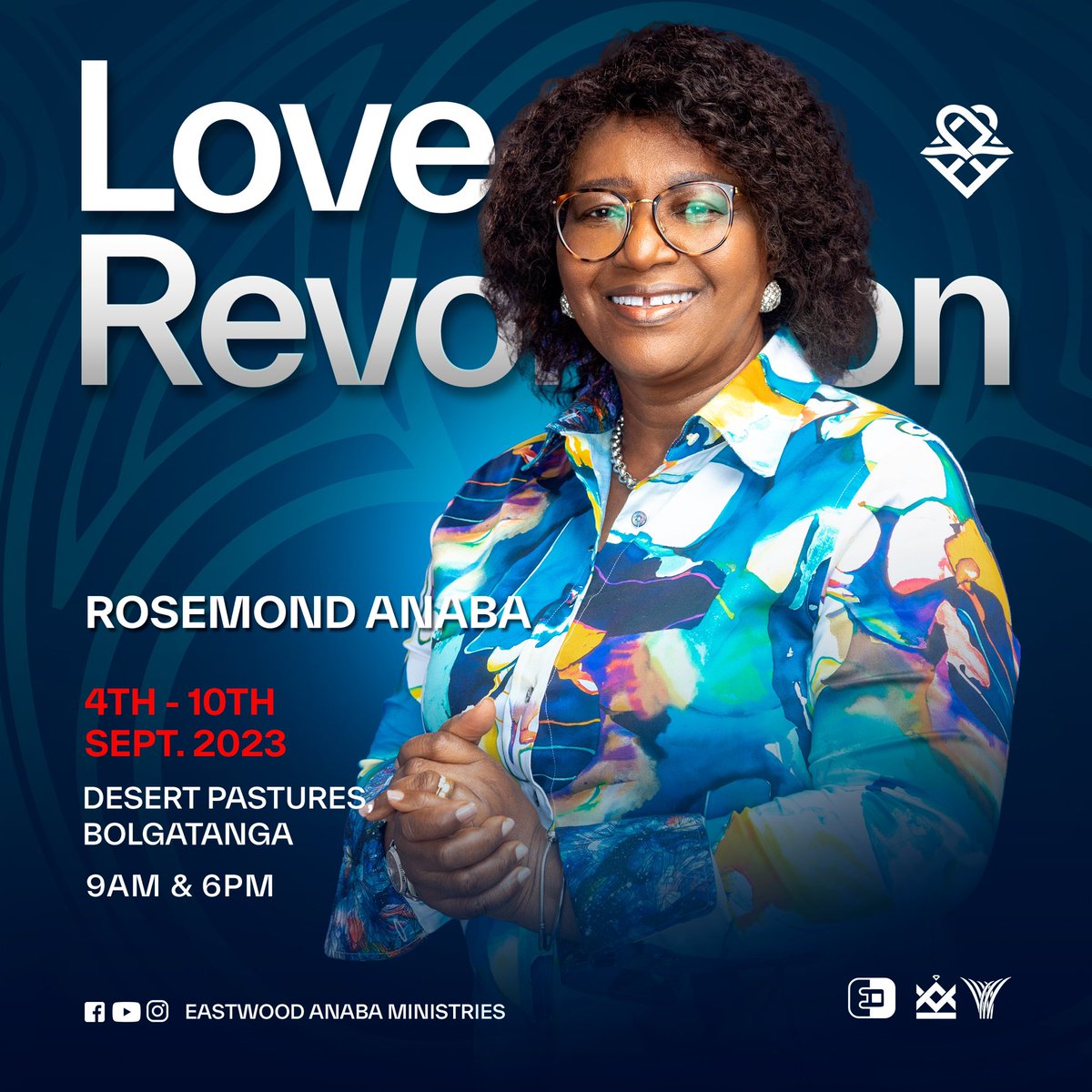 eastwoodanaba's tweet image. Rosemond Anaba ministers with incredible grace, delivering a down-to-earth explanation of the word of God full of power and anointing. Join her at this year's Love Revolution.

#LoveRevolution23