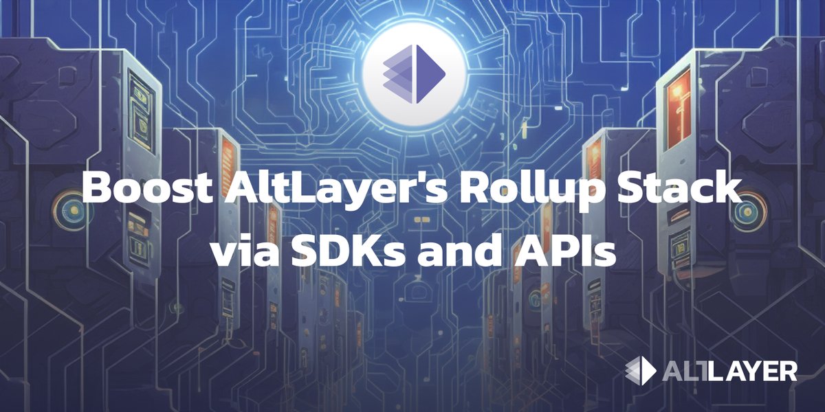 alt_layer's tweet image. 1/6  Rollups are changing the game for scalability, but launching them remains complex. AltLayer is transforming rollup deployment with intuitive APIs that enables devs to spin up customizable rollups in mins! They can also launch a restaking tier with @eigenlayer using the APIs!…