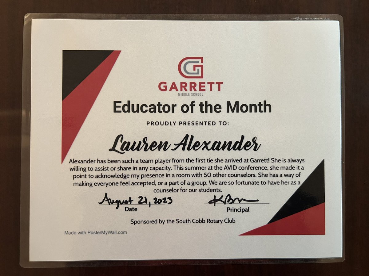 This was definitely unexpected, but I am so thankful and grateful to be recognized by my peers! ☺️ @GarrettMSGators
