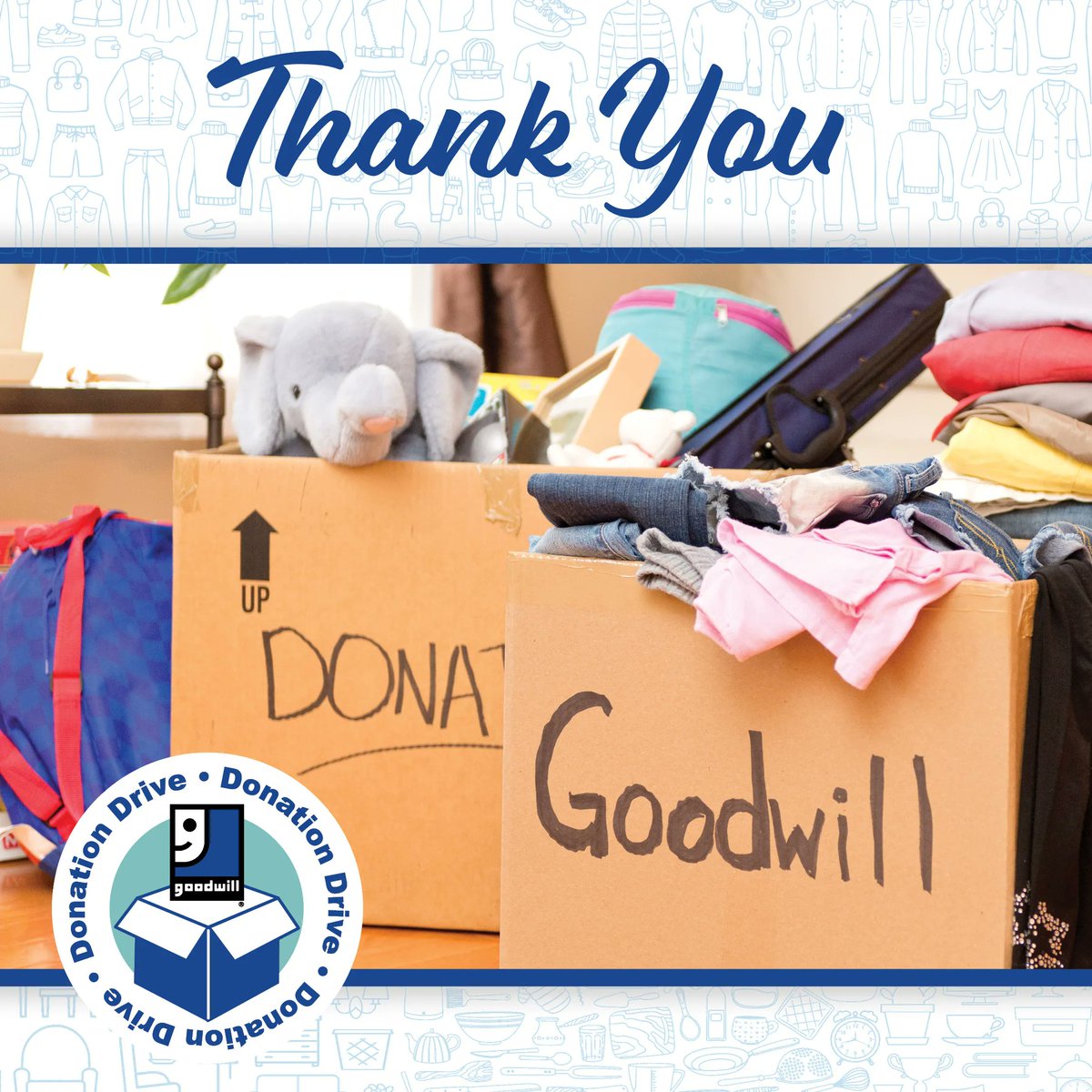 MarionGoodwill's tweet photo. Thank you to the Redwood Apartment Neighborhoods in Delaware county for hosting a decluttering event for their residents. #DonateStuffCreateJobs https://t.co/hh0RkxZxsb