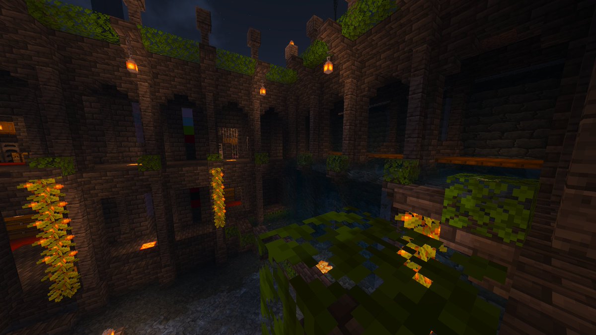 Rainbo_FPS's tweet photo. ゆいまと神殿風拠点作ったどおお！！
鯖参加してる人たち良かったら見に来てね！
マイクラででかい建築物作ったの初めてで
めっちゃ達成感すごいです！
#ストクラ https://t.co/ZEM8wnIsOy