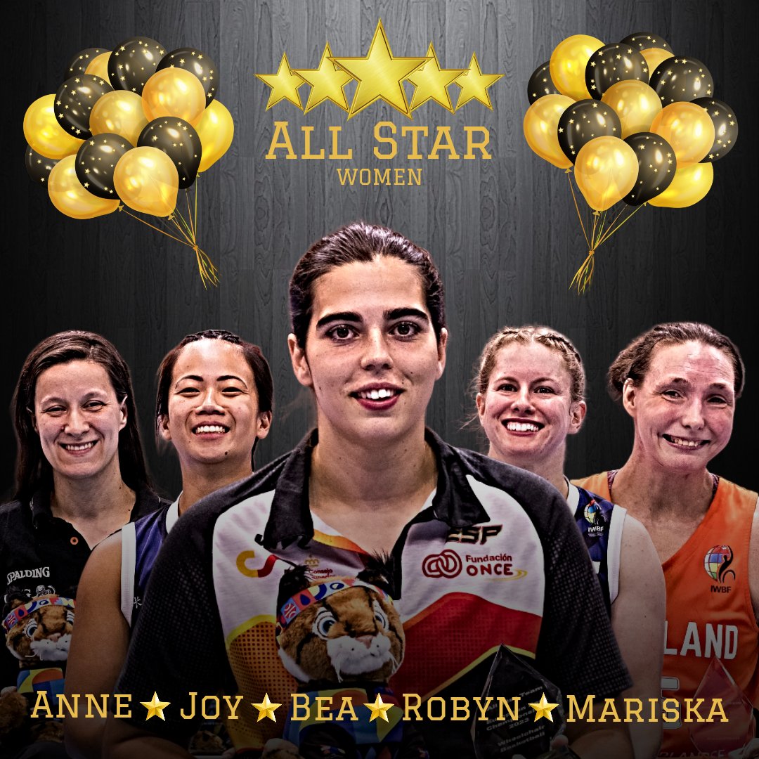 ⭐ 𝘼𝙇𝙇 𝙎𝙏𝘼𝙍𝙎 ⭐

📰 <a href="/BeatrizZudaire/">beatriz Zudaire</a> 🇪🇦 fue elegida en el quinteto ideal del Europeo 💪🏻🔝

🏀 𝑭𝒆𝒎𝒆𝒏𝒊𝒏𝒐:
⭐ Anne Patzwald 🇩🇪
⭐ Joy Haizelden 🇬🇧
⭐ Beatriz Zudaire 🇪🇦
⭐ Robyn Love 🇬🇧
⭐ Mariska Beijer 🇳🇱

#EPC2023 #BSREspaña | <a href="/FEDEDDF/">FEDDF</a> <a href="/BsrEspana/">BSREspaña</a> <a href="/EuroParaChamps/">European Para Championships</a>