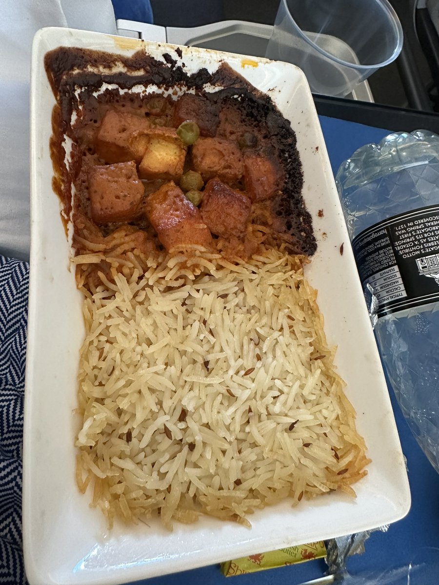 itsdivesh's tweet photo. @British_Airways whats the point of a menu in premium economy when you don’t have most items of it? And what you serve is inedible. Travelled on 12th aug LHR - BOM https://t.co/dgNgrLDWAT