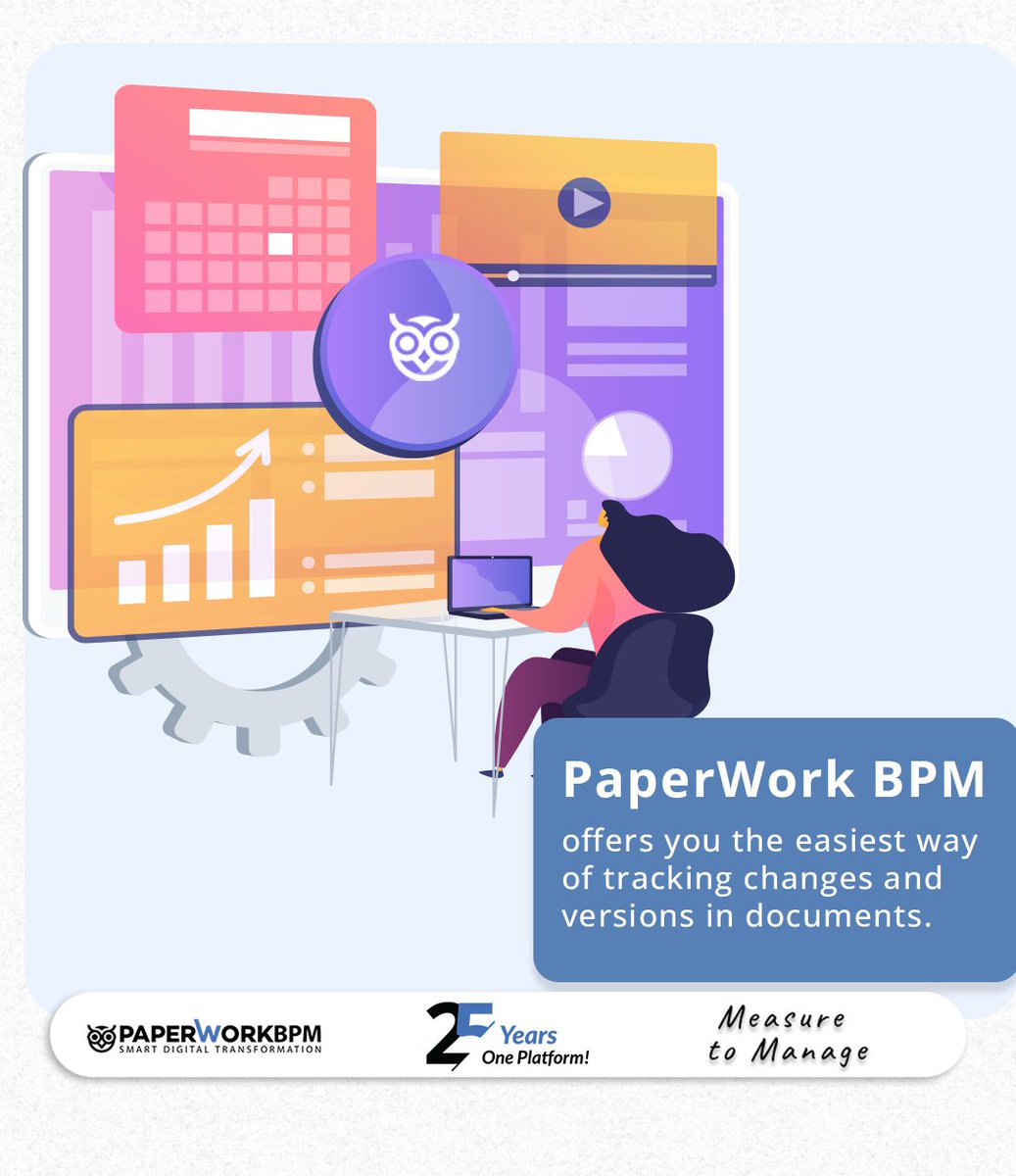 paperworkbpmuk's tweet photo. PaperWork BPM offers your company the easiest way of tracking changes and versions in documents, allowing for quick and efficient document management.

Contact us to request your demo:
https://t.co/wV6hHJEObO

#digitaltransformation #bpm https://t.co/rim5UoN4Ii