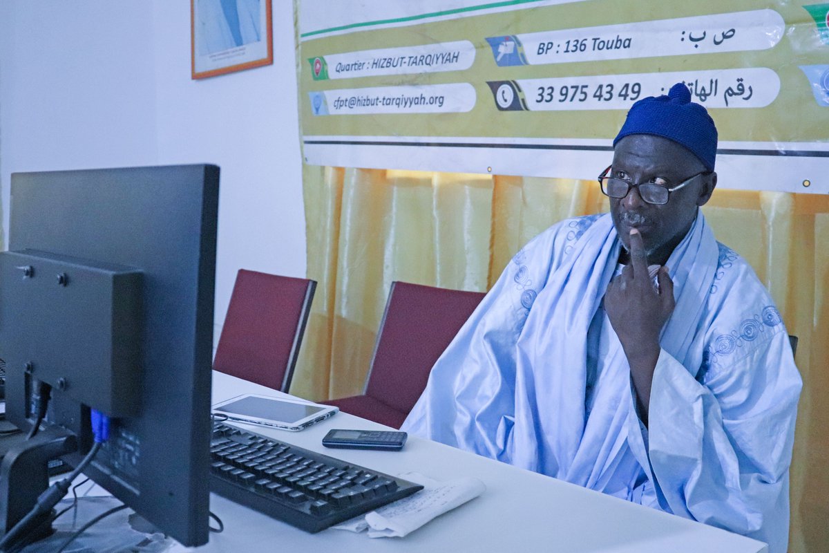 fondsfpt's tweet image. de Hizbut Tarqiya, basée à Touba.

Une #cohorte de 25 pensionnaires du daara a pu bénéficier de cette formation en #webmastering pour aspirer à des carrières prometteuses dans le domaine du développement #web .
