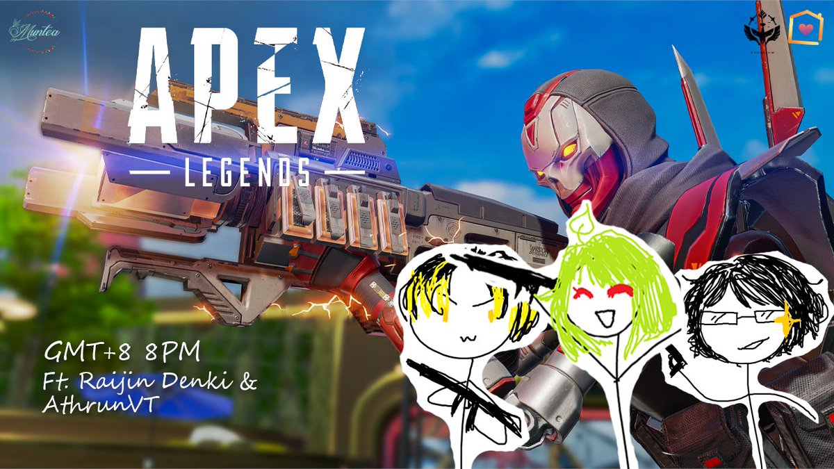 MiinteaVT's tweet photo. #ApexLegends PEW PEW BUT WITH A TWIST????
Watch me and the KUSOGAKI SHIELD crew @/athrun
& @/RaijinDenki tonight at GMT+8 8:00 PM go on rank because why not🧍
Waiting room link down below!⤵️
#MiintLIVE #PHVtuber #ENVtuber #ProjectOkaeri https://t.co/5VDP6ImDmW