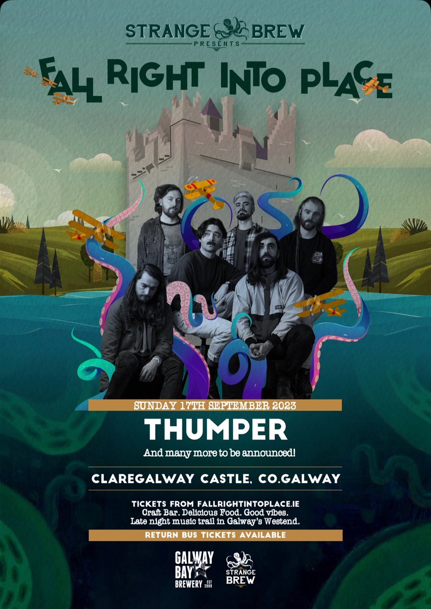 thumper666's tweet photo. We’re opening for the wonderful @MurderCapital_ in Galway this September at #FallRightIntoPlace. Plenty of other gems on the line up also 💎 

Tickets on sale now @StrangeBrewIrl https://t.co/eX6gqsrgml